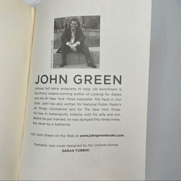 An Abundance of Katherines Book by John Green - Picture 4 of 7